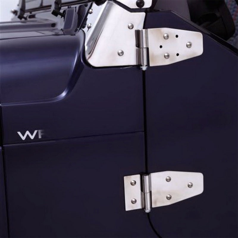 Rampage Doors Rampage 1987-1995 Jeep Wrangler(YJ) Door Hinges - Stainless