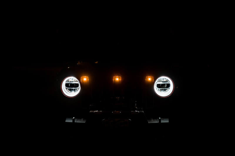 DV8 Offroad Grilles DV8 Offroad 2018+ Jeep JL Grill Amber Marker Lights