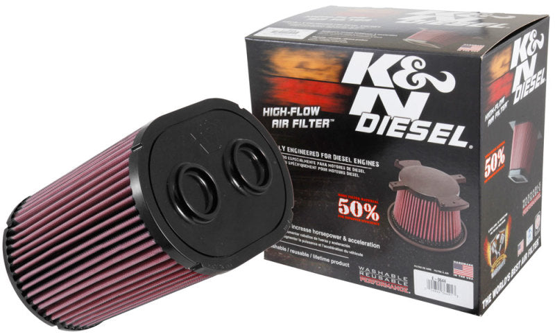K&N Engineering Air Filters - Drop In K&N 2017 Ford F250 Super Duty V8-6.7L DSL Replacement Drop In Air Filter
