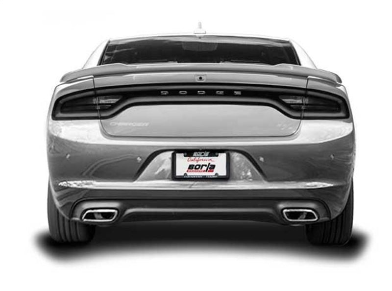 Borla Catback Borla 15-16 Dodge Charger R/T 5.7L No Tip Use Factory Valence Single Split Rear Exit S-Type Exhaust