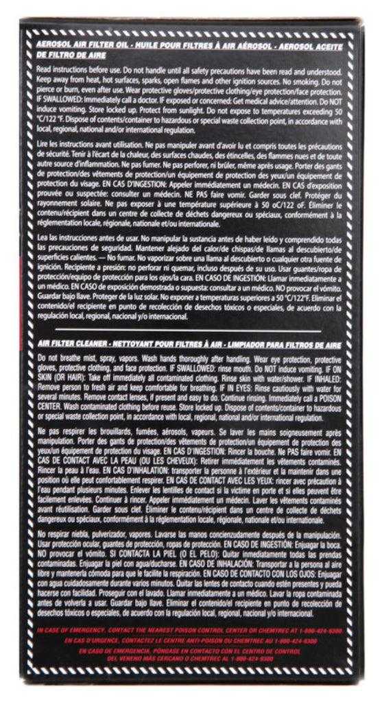 K&N Engineering Recharge Kits K&N Filter Cleaning Kit