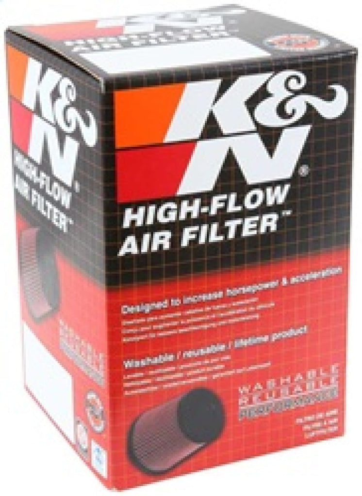 K&N Engineering Air Filters - Universal Fit K&N Universal Rubber Filter 2.5in Flange ID x 3.5in OD x 5in Height