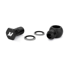 Load image into Gallery viewer, Mishimoto Fittings Mishimoto M20 x -10AN Black Banjo Fitting w/ Bolt