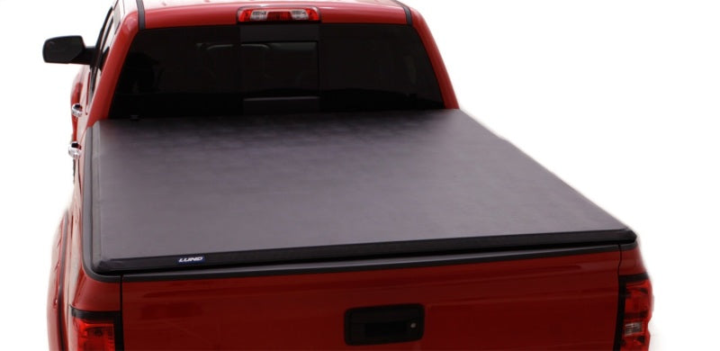 LUND Tonneau Covers - Hard Fold Lund 88-99 Chevy C1500 Fleetside (6.6ft. Bed) Hard Fold Tonneau Cover - Black