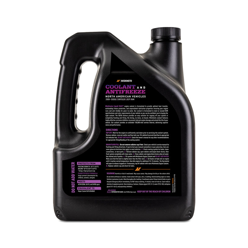 Mishimoto Coolants Mishimoto Liquid Chill EG Coolant, North American Vehicles, Purple