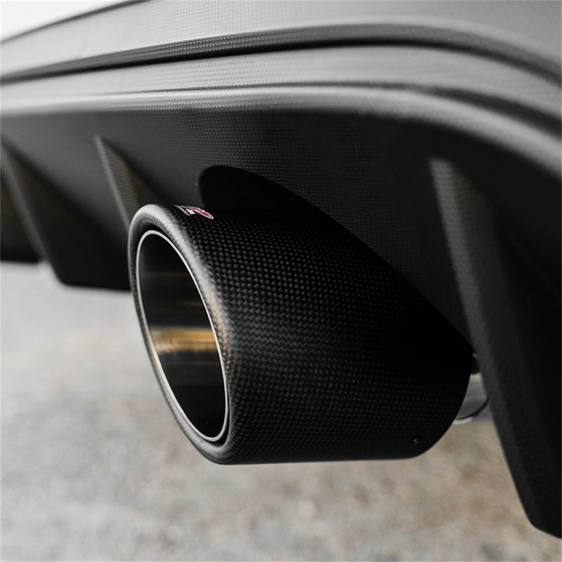 MBRP Tips MBRP Universal Carbon Fiber Tip 4in OD/3in Inlet/7.7in L