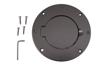 Load image into Gallery viewer, Rugged Ridge Fuel Caps Rugged Ridge Non-Locking Gas Cap Door Black 97-06 Jeep Wrangler