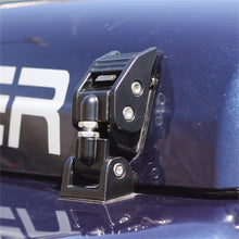 Load image into Gallery viewer, Rugged Ridge Brackets Rugged Ridge 97-06 Jeep Wrangler TJ Black Aluminum Hood Catches