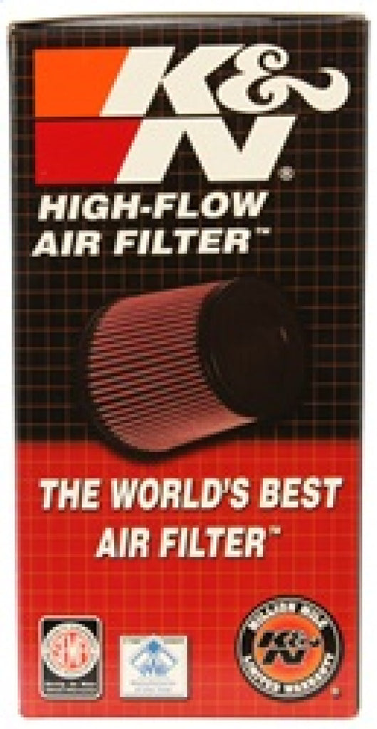 K&N Engineering Air Filters - Universal Fit K&N Filter Universal Rubber Filter 10 Degree Flange Angle 4in OD x 2.75in Flange ID x 7in H