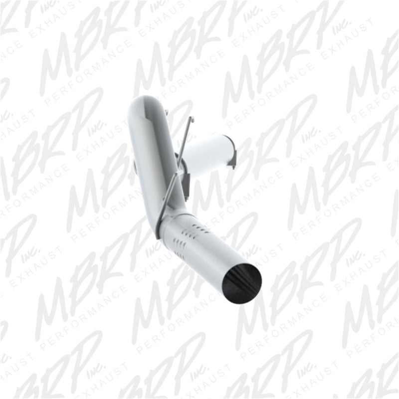 MBRP DPF Back MBRP F-250/350/450 6.4 L 5in Filter Back Single Side Exit No Muffler AL