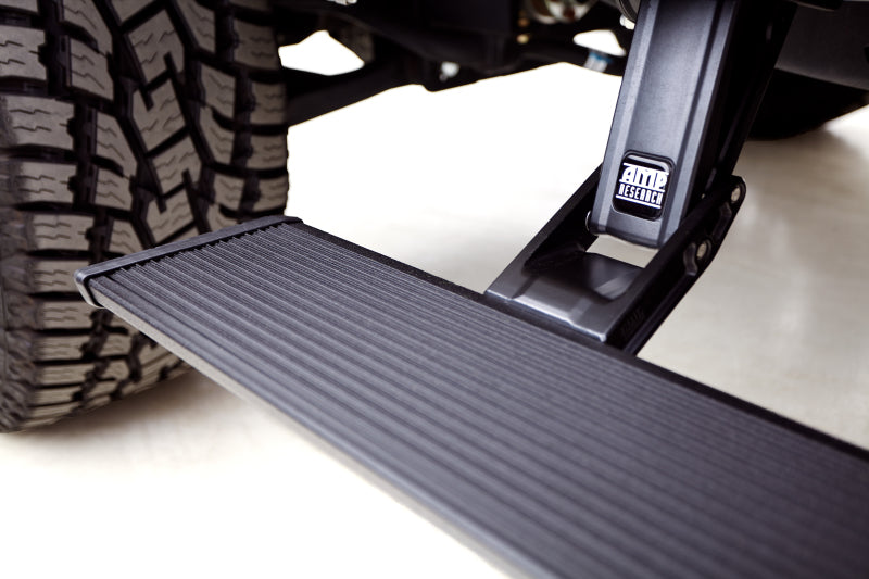 AMP Research Running Boards AMP Research 2021 Ford F-150 (Excl. Raptor & Powerboost)PowerStep Xtreme - Black