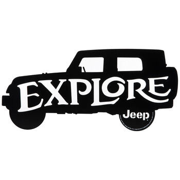 ORB Explore Jeep Sign