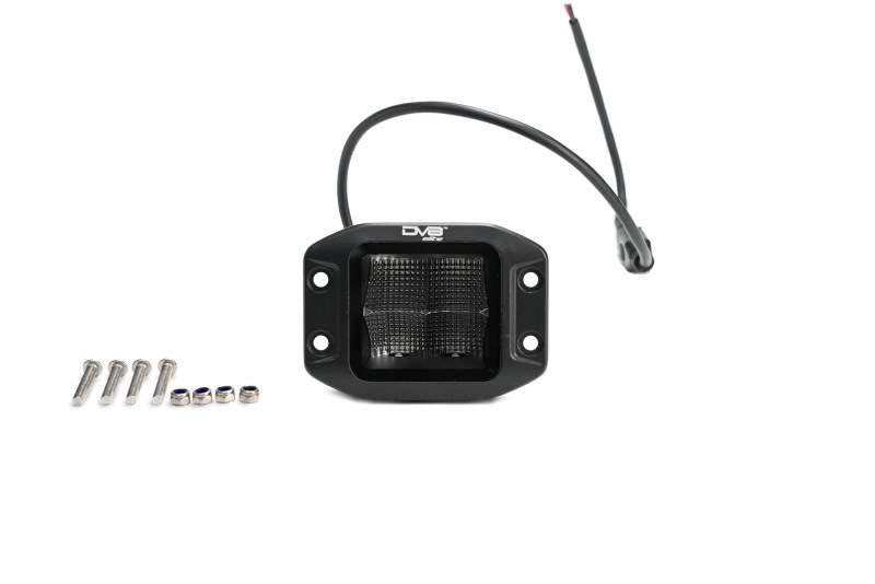 DV8 Offroad Light Bars & Cubes DV8 Offroad Elite Series 3in Cube LED Light 40W Spot 3W LED