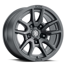 Load image into Gallery viewer, ICON Wheels - Cast ICON Vector 5 17x8.5 5x150 25mm Offset 5.75in BS 110.1mm Bore Satin Black Wheel