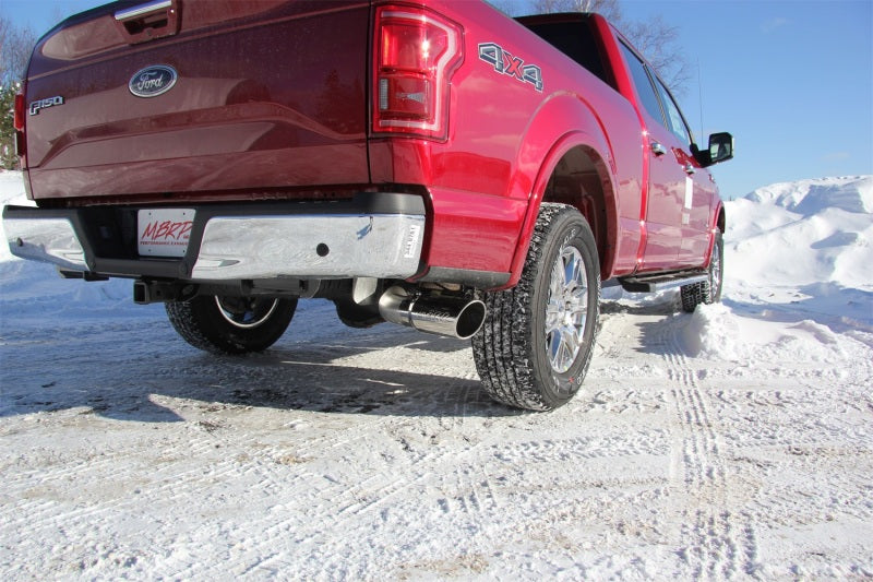 MBRP Catback MBRP 2015 Ford F-150 2.7L / 3.5L EcoBoost 4in Cat Back Single Side T409 Exhaust System