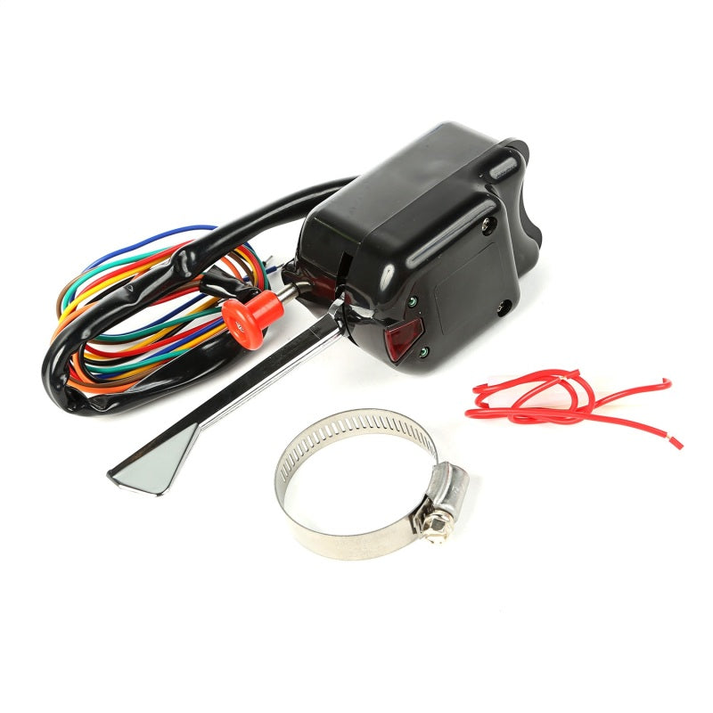 OMIX Dash & Interior Trim Omix Turn Signal Switch Black- 46-71 Willys/Jeep