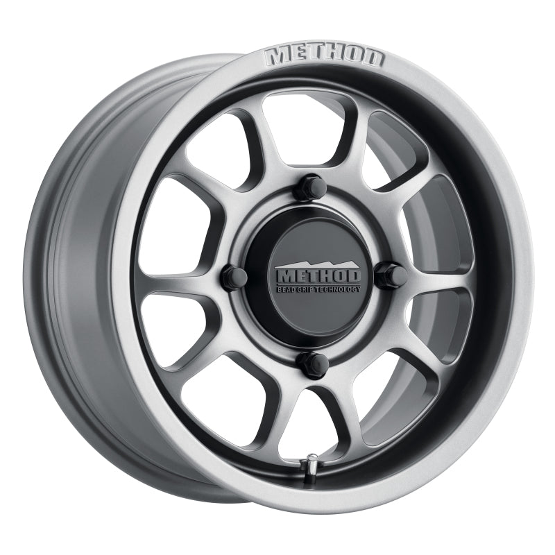 Method Wheels Wheels - Cast Method MR409 15x7 5+2/+38mm Offset 4x156 132mm CB Steel Grey Wheel