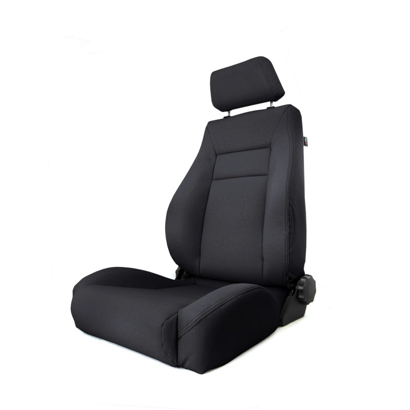 Rugged Ridge Seats Rugged Ridge Ultra Front Seat Reclinable Black Denim 97-06TJ