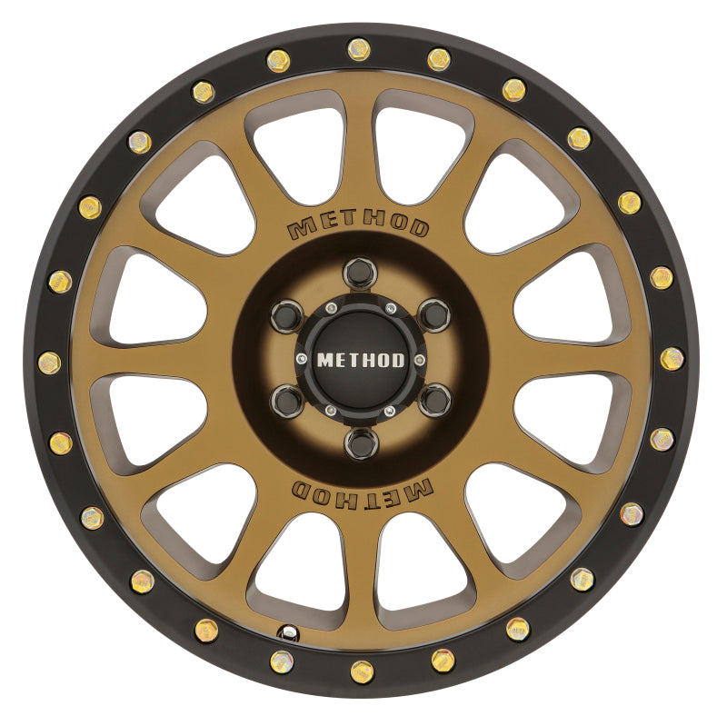 Method Wheels Wheels - Cast Method MR305 NV 18x9 +18mm Offset 6x5.5 108mm CB Method Bronze/Black Street Loc Wheel