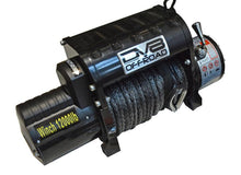 Load image into Gallery viewer, DV8 Offroad Winch Kit DV8 Offroad 12000 LB Winch w/ Synthetic Line &amp; Wireless Remote - Black