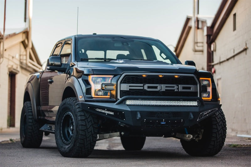 Addictive Desert Designs Bumpers - Steel Addictive Desert Designs 17-18 Ford F-150 Raptor HoneyBadger Front Bumper