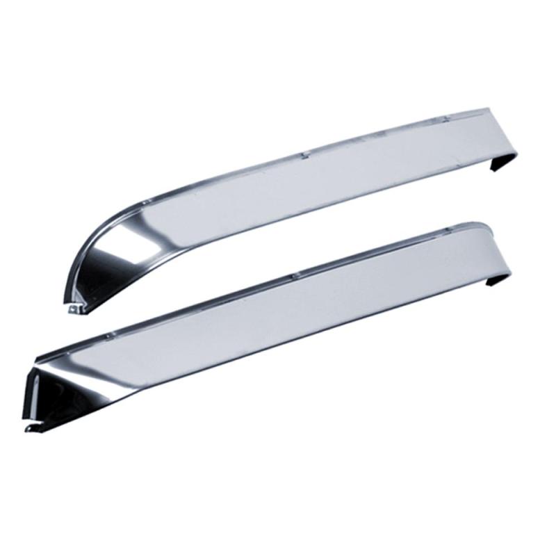 AVS Wind Deflectors AVS 95-97 Paccar/Kenworth K100 Ventshade Window Deflectors 2pc - Stainless