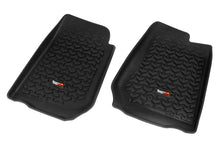 Load image into Gallery viewer, Rugged Ridge Floor Mats - Rubber Rugged Ridge Floor Liner Front Black 2007-2018 Jeep Wrangler Unlimited JK 4 Dr