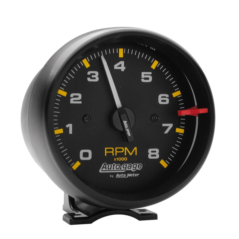 AutoMeter Gauges Autometer Autogage Black 8,000 RPM Pedestal Mount Tachometer