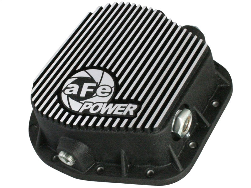 aFe Diff Covers aFe Power Rear Differential Cover (Machined) 12 Bolt 9.75in 11-13 Ford F-150 EcoBoost V6 3.5L (TT)