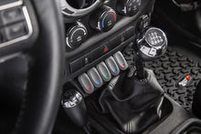 Load image into Gallery viewer, Rugged Ridge Dash &amp; Interior Trim Rugged Ridge Lower Console Switch Panel 11-18 Jeep Wrangler JK/JKU