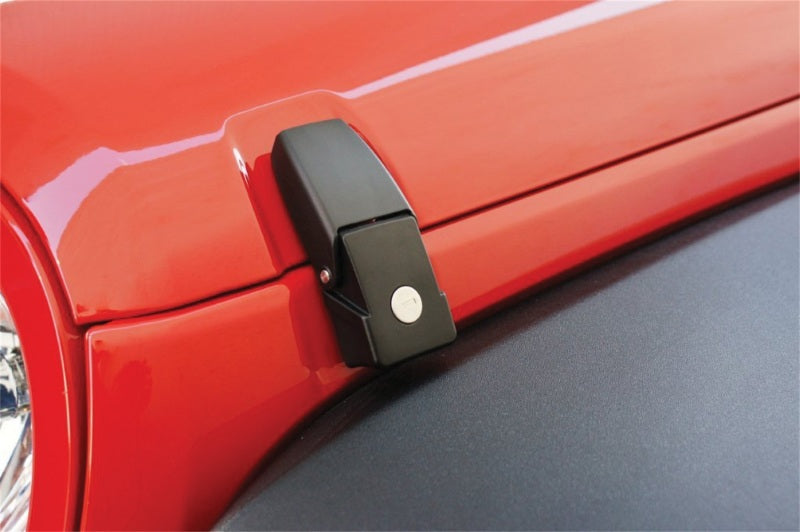 Rampage Hood Pins Rampage 2007-2018 Jeep Wrangler(JK) Hood Catch Locking - Black