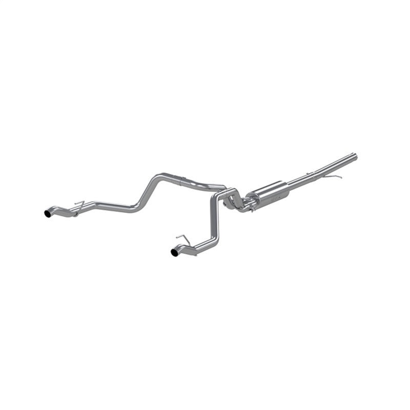 MBRP Catback MBRP 2019 Chevrolet Silverado 1500 4.3L/5.3L 2.5in Cat Back Dual Rear Exit - T304