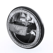 Load image into Gallery viewer, Raxiom Headlights Raxiom 97-18 Jeep Wrangler TJ/JK 7-Inch LED Headlights w/ Halos- Black Housing (Clear Lens)
