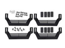 Load image into Gallery viewer, Rampage Side Steps Rampage 1999-2019 Jeep Rock Rail Short Step Universal 4 Piece Set - Black