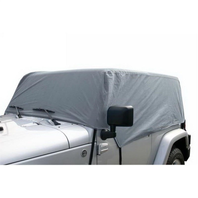 Rampage Car Covers Rampage 2007-2018 Jeep Wrangler(JK) Car Cover 4 Layer - Grey