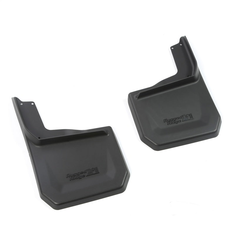Rugged Ridge Mud Flaps Rugged Ridge Splash Guard Kit Rear 07-18 Jeep Wrangler JK