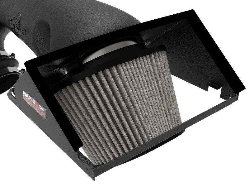 aFe Air Filters - Universal Fit aFe Rapid Induction Cold Air Intake System w/Pro DRY S Filter 2021+ Ford F-150 V6-3.5L (tt)