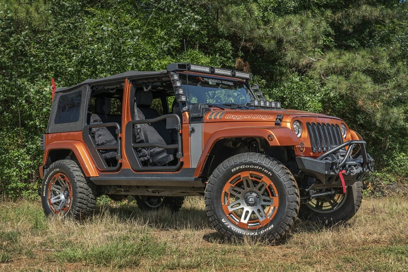 Rugged Ridge Doors Rugged Ridge Fortis Tube Doors Front 07-18 Jeep Wrangler JK