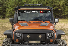 Load image into Gallery viewer, Rugged Ridge Light Bars &amp; Cubes Rugged Ridge 07-18 Jeep Wrangler JK Elite Fast Track Windshield Light Bar Mount w/ Crossbar