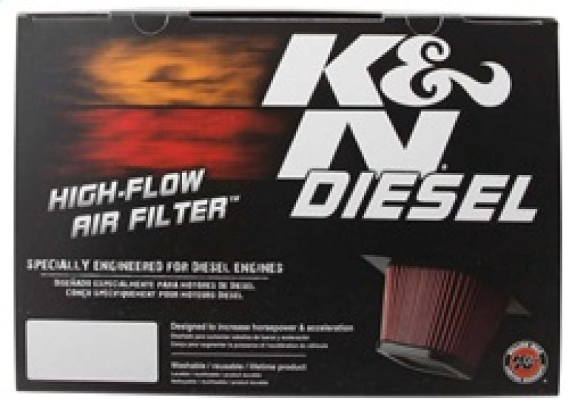 K&N Engineering Air Filters - Drop In K&N 2017 Ford F250 Super Duty V8-6.7L DSL Replacement Drop In Air Filter