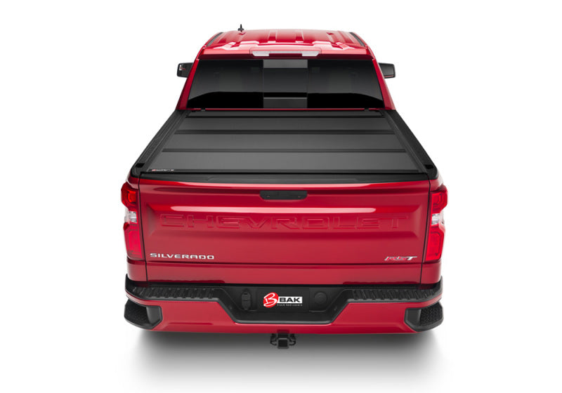 BAK Tonneau Covers - Hard Fold BAK 19-20 Chevy Silverado 1500 (New Body Style) 8ft Bed BAKFlip MX4 Matte Finish