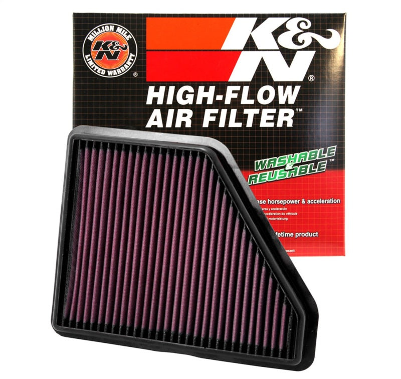 K&N Engineering Air Filters - Drop In K&N Replacement Air Filter CHEVROLET EQUINOX 2.4L L4 & 3.0L V6; 2010