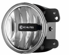 Load image into Gallery viewer, KC HiLiTES Fog Lights KC HiLiTES 10-18 Jeep JK 4in. Gravity G4 LED Light 10w SAE/ECE Clear Fog Beam (Single)