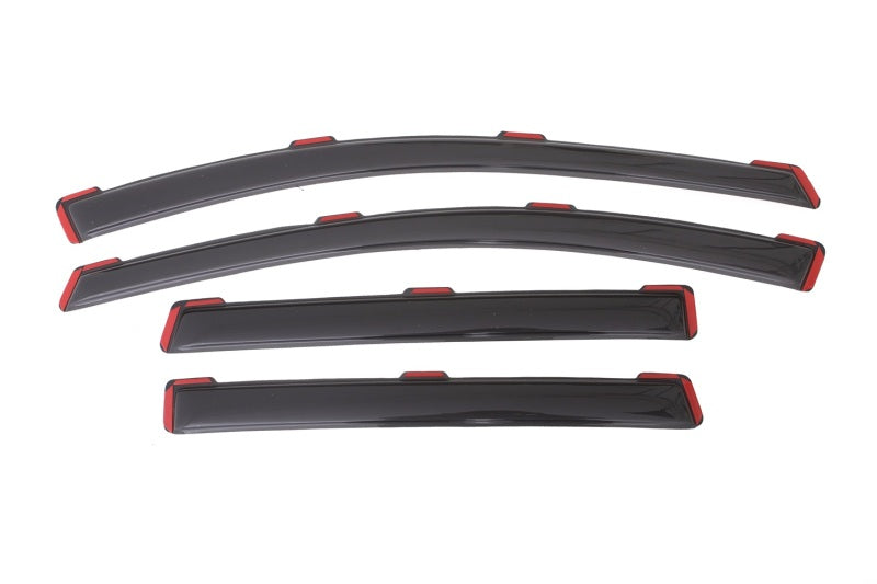 AVS Wind Deflectors AVS 13-18 Ford Escape Ventvisor In-Channel Front & Rear Window Deflectors 4pc - Smoke