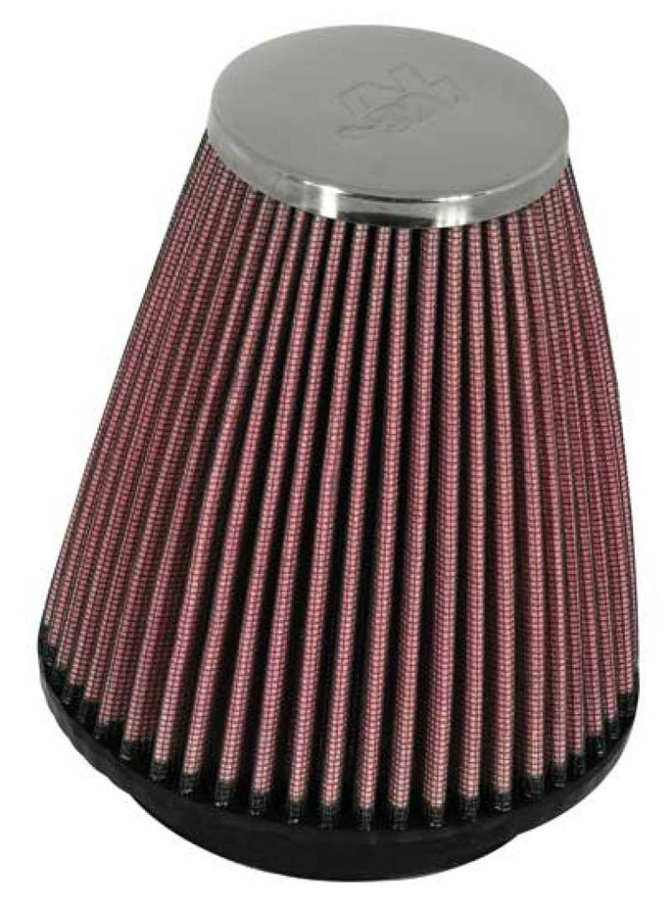 K&N Engineering Air Filters - Universal Fit K&N Universal Chrome Filter 2.25 Inch Flange / 3.5 Inch Base / 2 Inch Top / 4 Inch Height