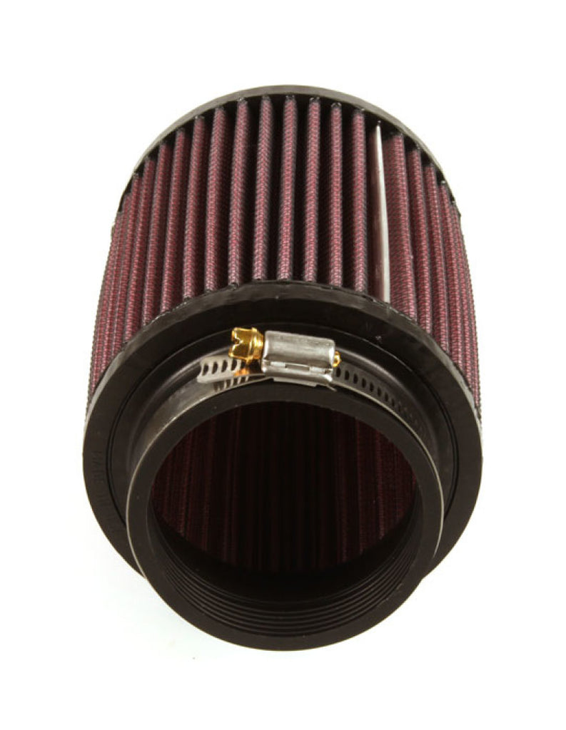 K&N Engineering Air Filters - Universal Fit K&N Universal Rubber Filter 3 inch 5 Degree FLG 4 1/2 inch OD 5 inch Height