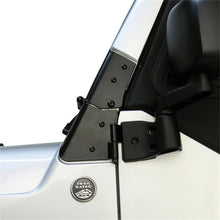 Load image into Gallery viewer, Rugged Ridge Hardware - Singles Rugged Ridge 97-06 Jeep Wrangler TJ Black Windshield Hinges