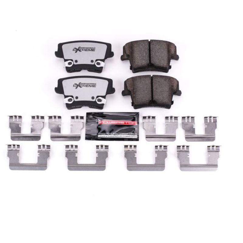 PowerStop Brake Pads - Performance Power Stop 05-19 Chrysler 300 Rear Z26 Extreme Street Brake Pads w/Hardware