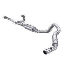 Load image into Gallery viewer, MBRP Catback MBRP 2022 Toyota Tundra 3.5L Dual Cat-back 4in Single Side Exit Rolled Tip - Aluminized Steel