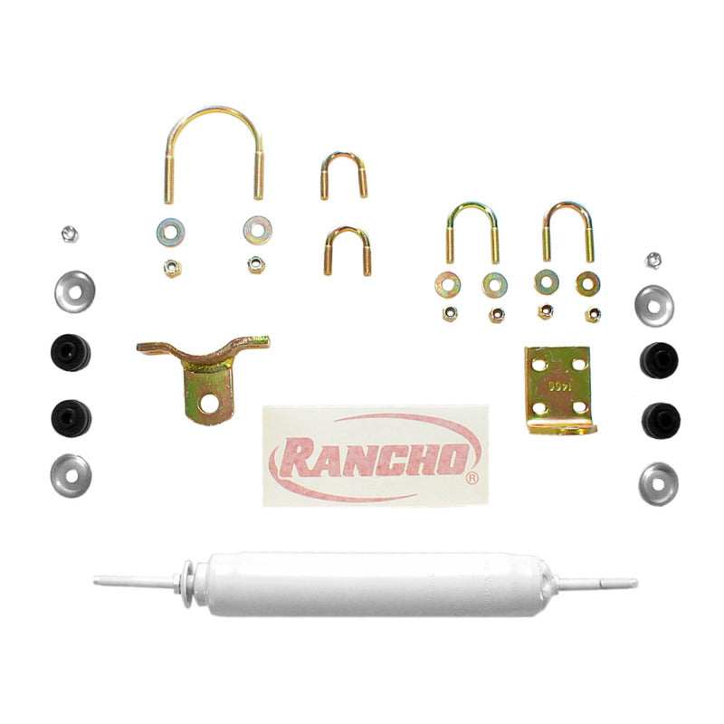 Rancho Steering Stabilizer Rancho 59-66 Jeep CJ3 Front Steering Stabilizer Kit